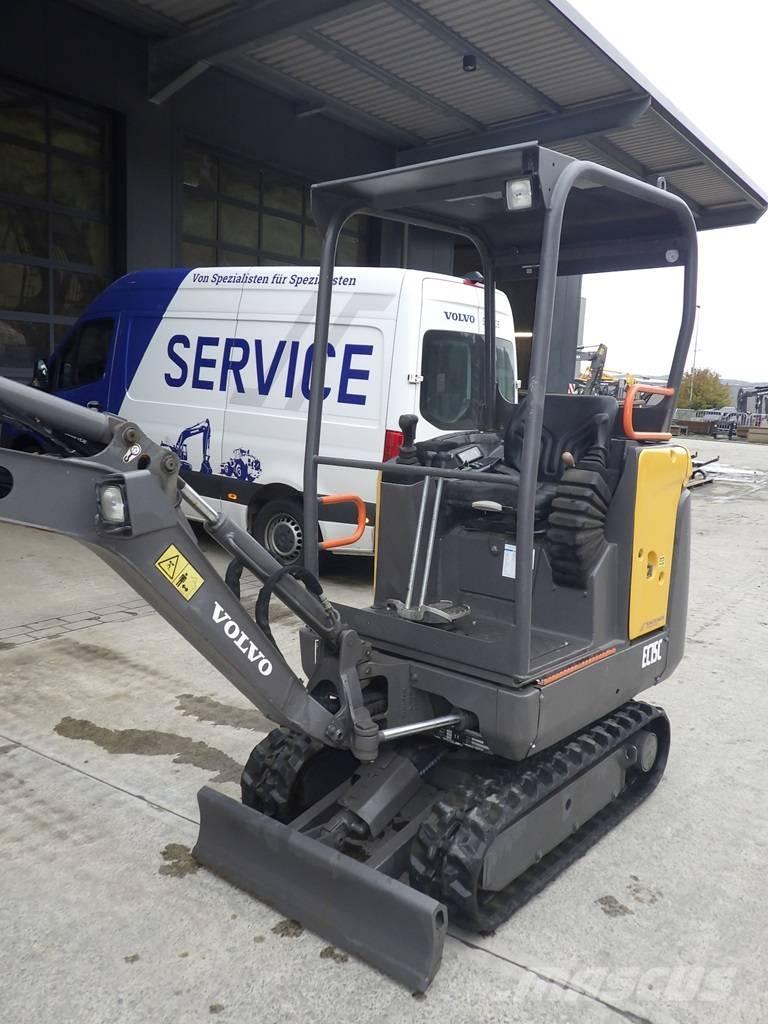 Volvo EC 15 C Mini bagri <7t