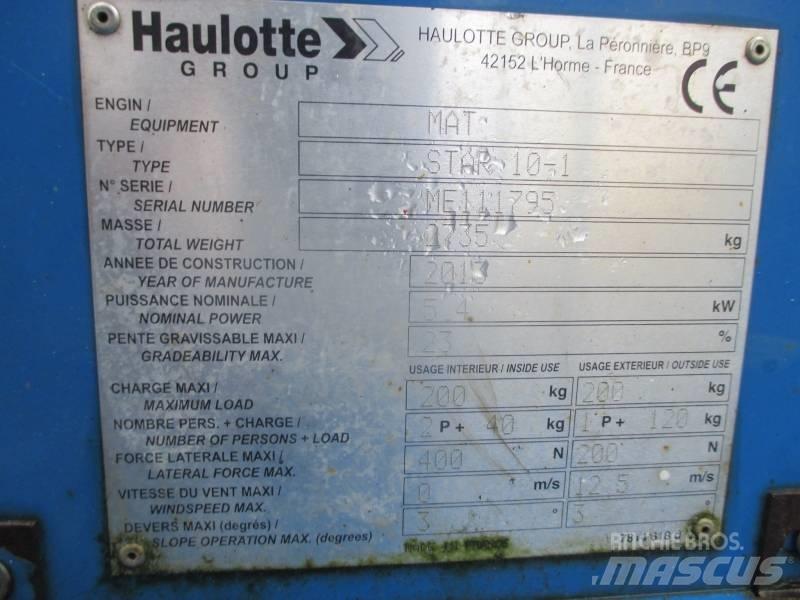 Haulotte Star 10 Vertikalna dvigala