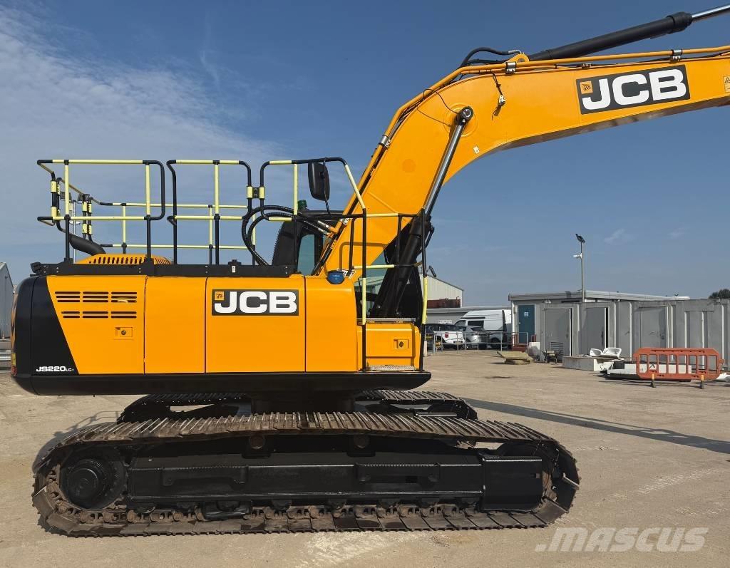 JCB JS 220 LC Bagri goseničarji