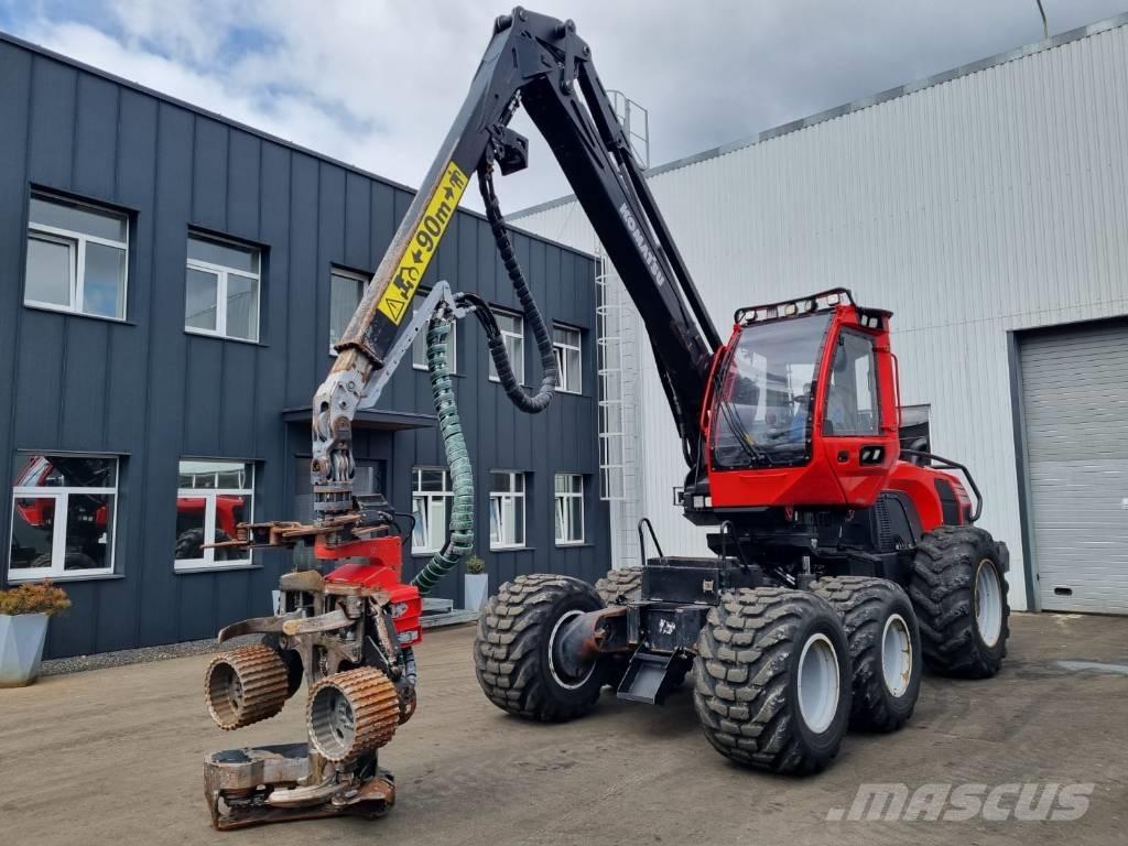 Komatsu 901 Harvesterji