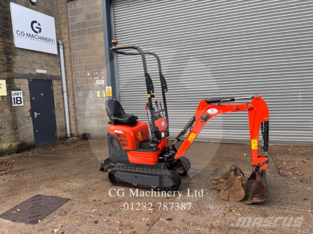 Kubota K 008-3 Mini bagri <7t