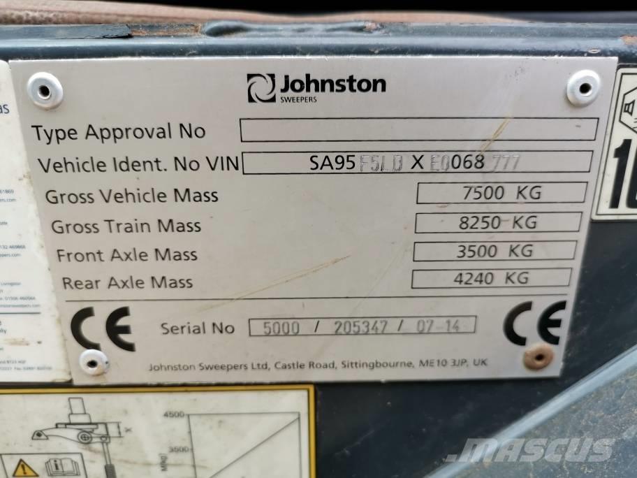 Johnston CX 400 Cestni pometači