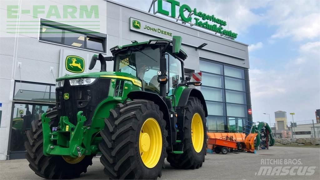 John Deere 7R 330 Traktorji
