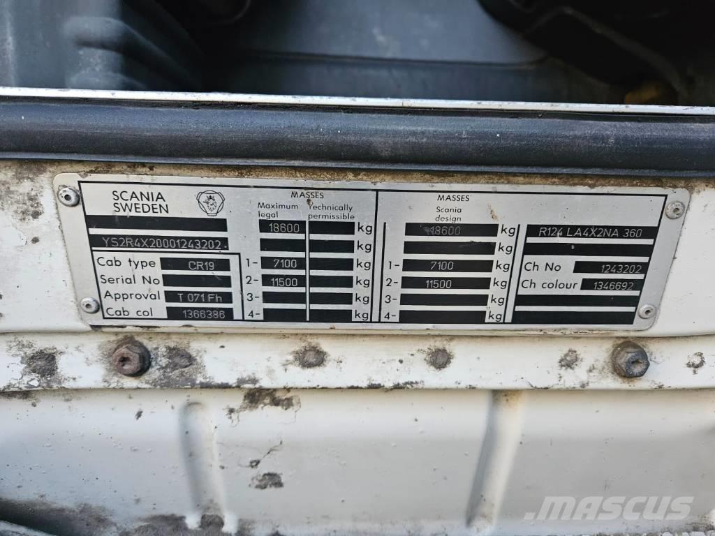 Scania 124 L 360 Vlačilci