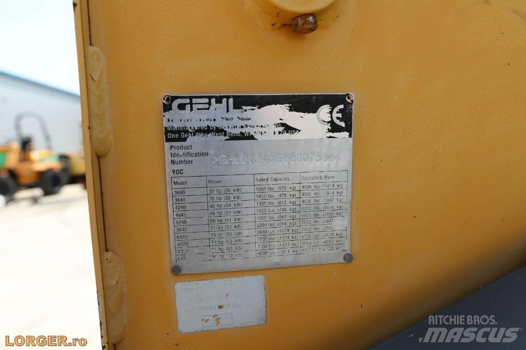 Gehl 4240 Skid steer mini nakladalci