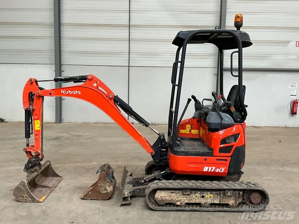 Kubota U 17-3 A Mini bagri <7t