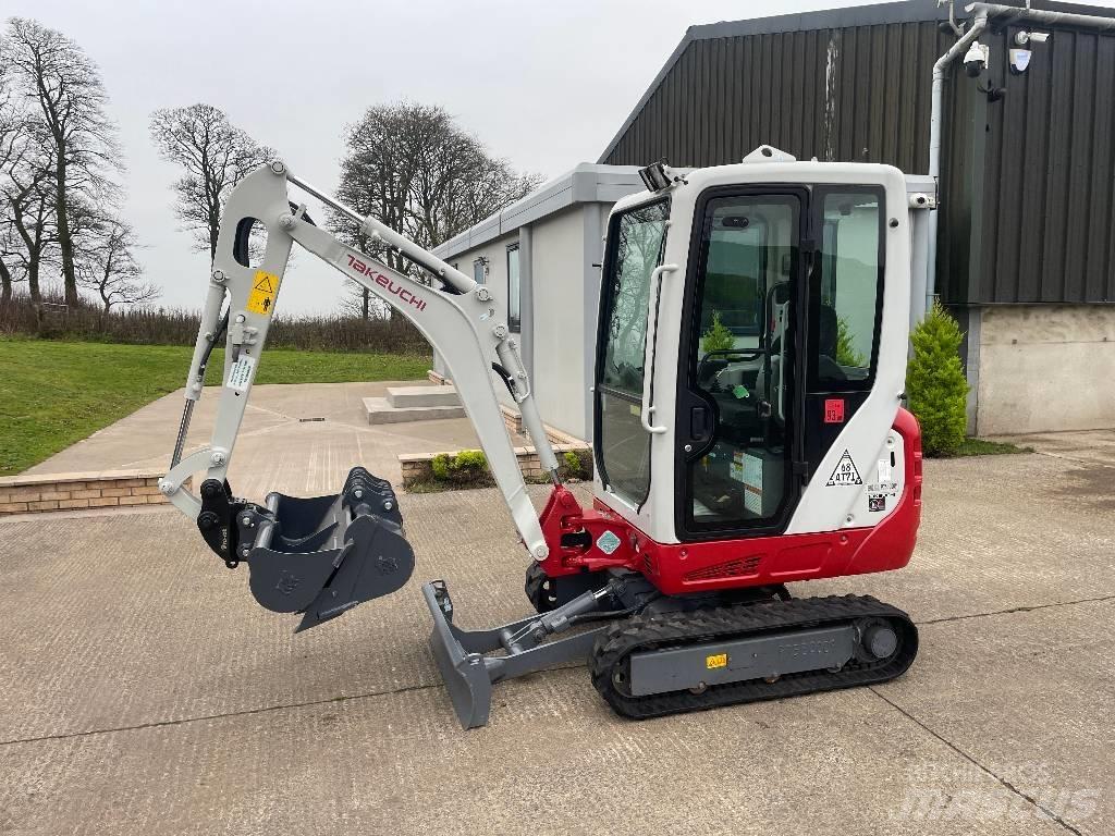 Takeuchi TB 216 Mini bagri <7t