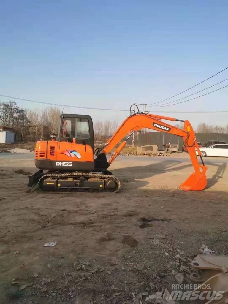 Doosan DH 55 Mini bagri <7t