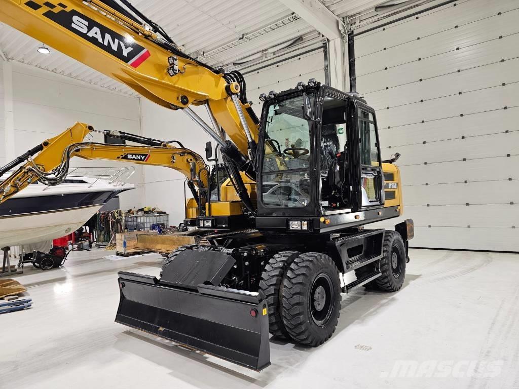 Sany SY 155 W Bagri na kolesih