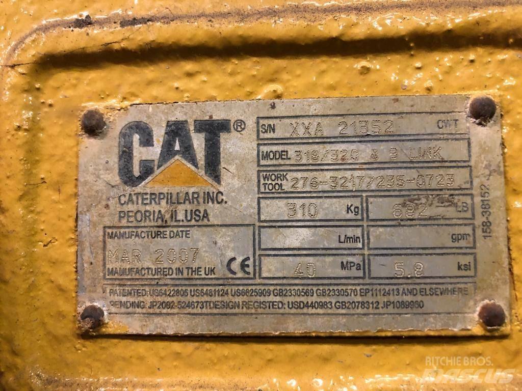 CAT 318 quick Hitch Drugi deli