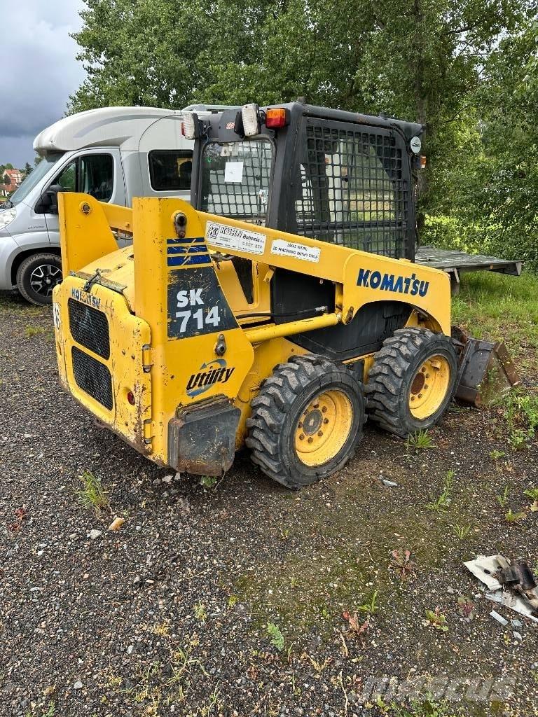 Komatsu SK 714 Skid steer mini nakladalci