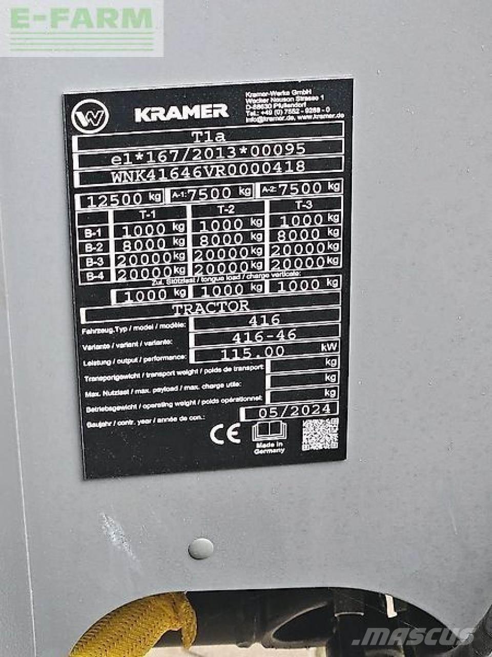 Kramer kt559 Kmetijski teleskopski nakladalci