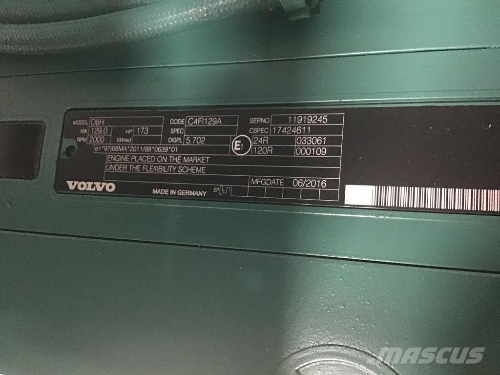 Volvo D6H NEW Motorji