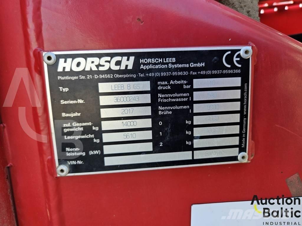 Horsch Leeb 8 GS Vlečne škropilnice
