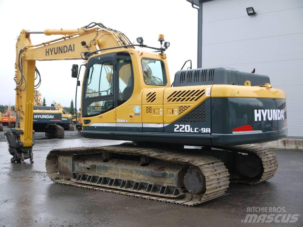 Hyundai R 220 LC-9A Bagri goseničarji