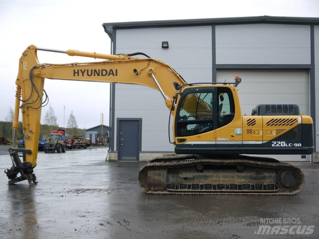 Hyundai R 220 LC-9A Bagri goseničarji