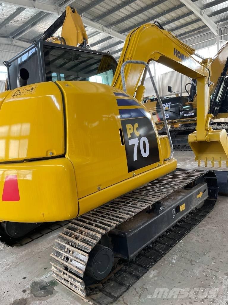 Komatsu PC 70 Midi bagri 7t – 12t