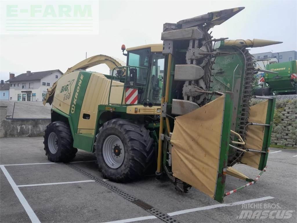 Krone big x 650 Stroji za krmo na lastni pogon