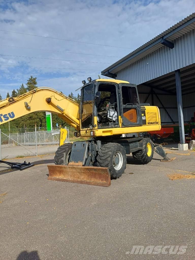Komatsu PW 160-7-4x4 Bagri na kolesih