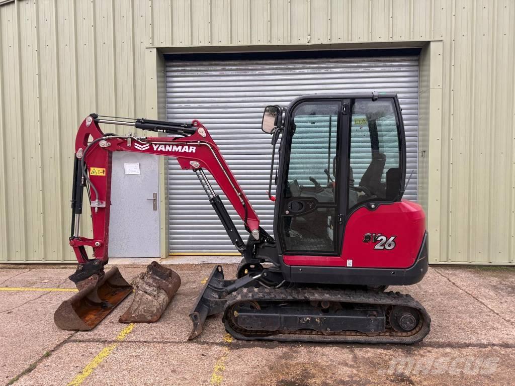 Yanmar SV 26 Mini bagri <7t