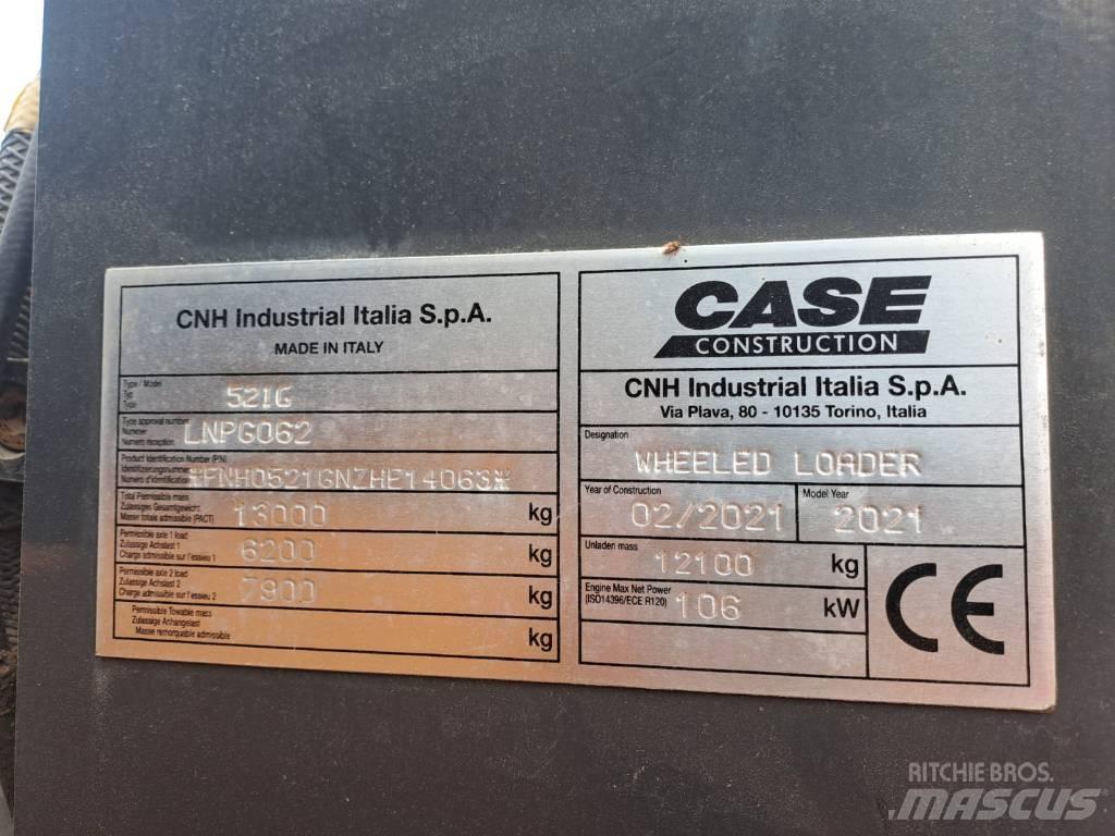 CASE 521 G XR Kolesni nakladalci