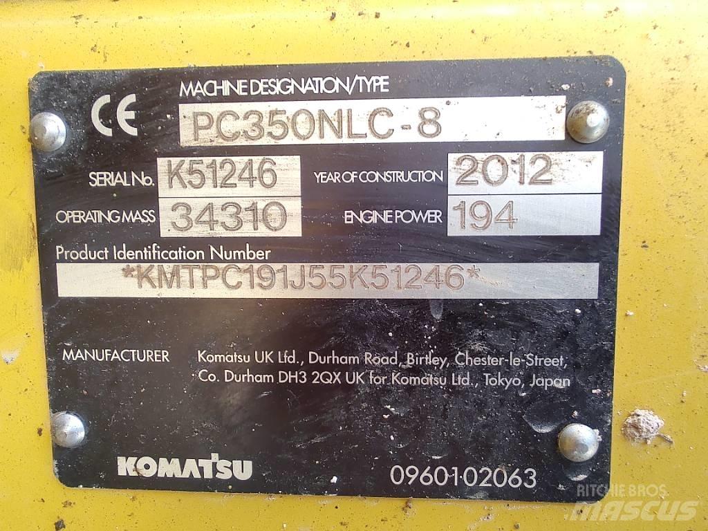 Komatsu PC 350 Bagri goseničarji