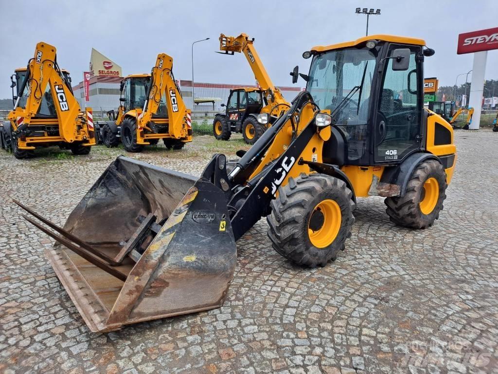 JCB 406 Kolesni nakladalci