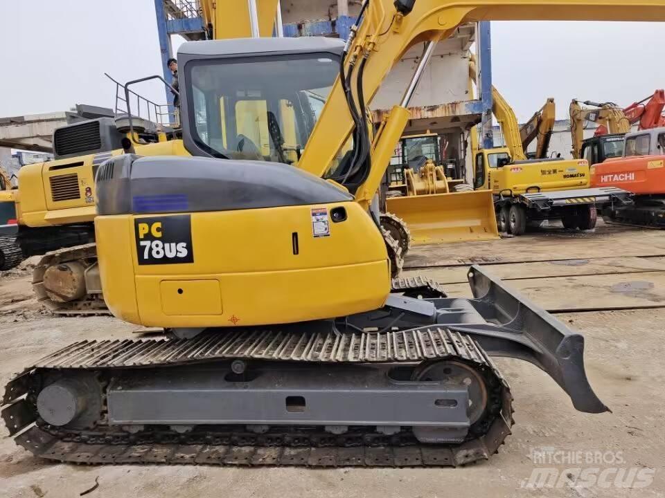 Komatsu PC78US Mini bagri <7t