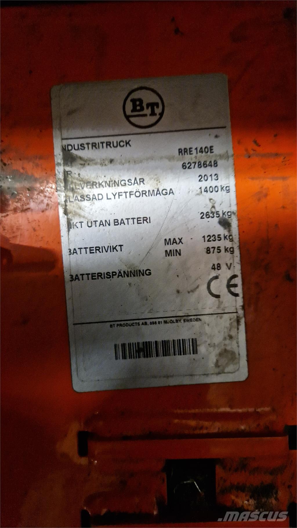 BT RRE140E Viličarji s pomičnim teleskopom