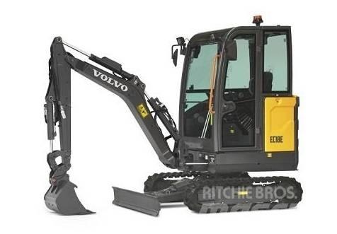 Volvo EC 18 E Mini bagri <7t