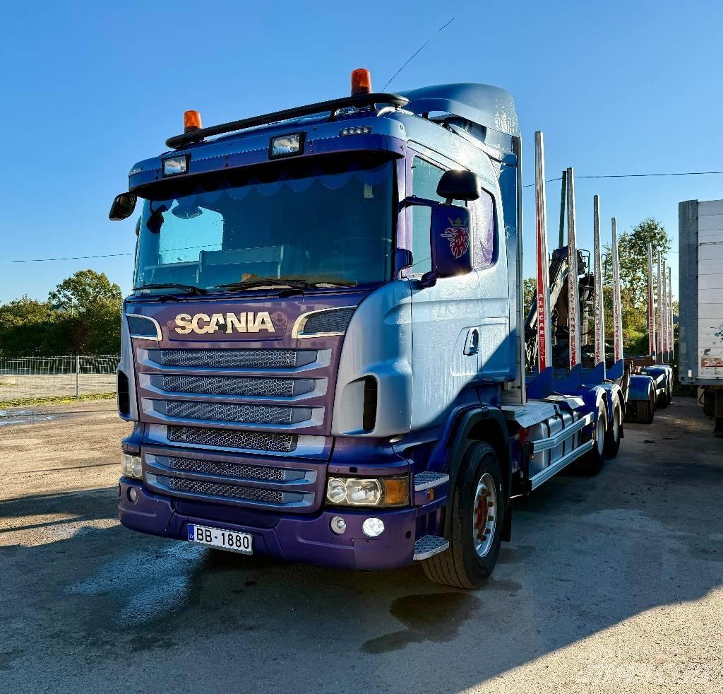 Scania R 500 Tovornjaki za hlode