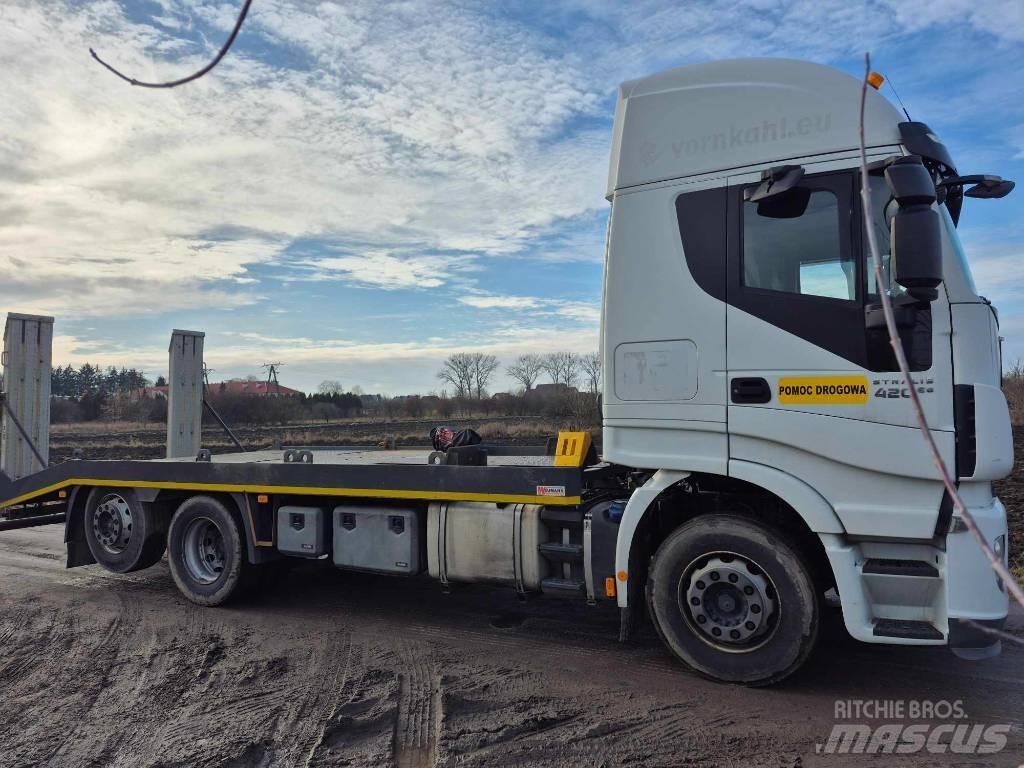 Iveco Stralis 420 Tovornjaki za prevoz avtomobilov z vitlom