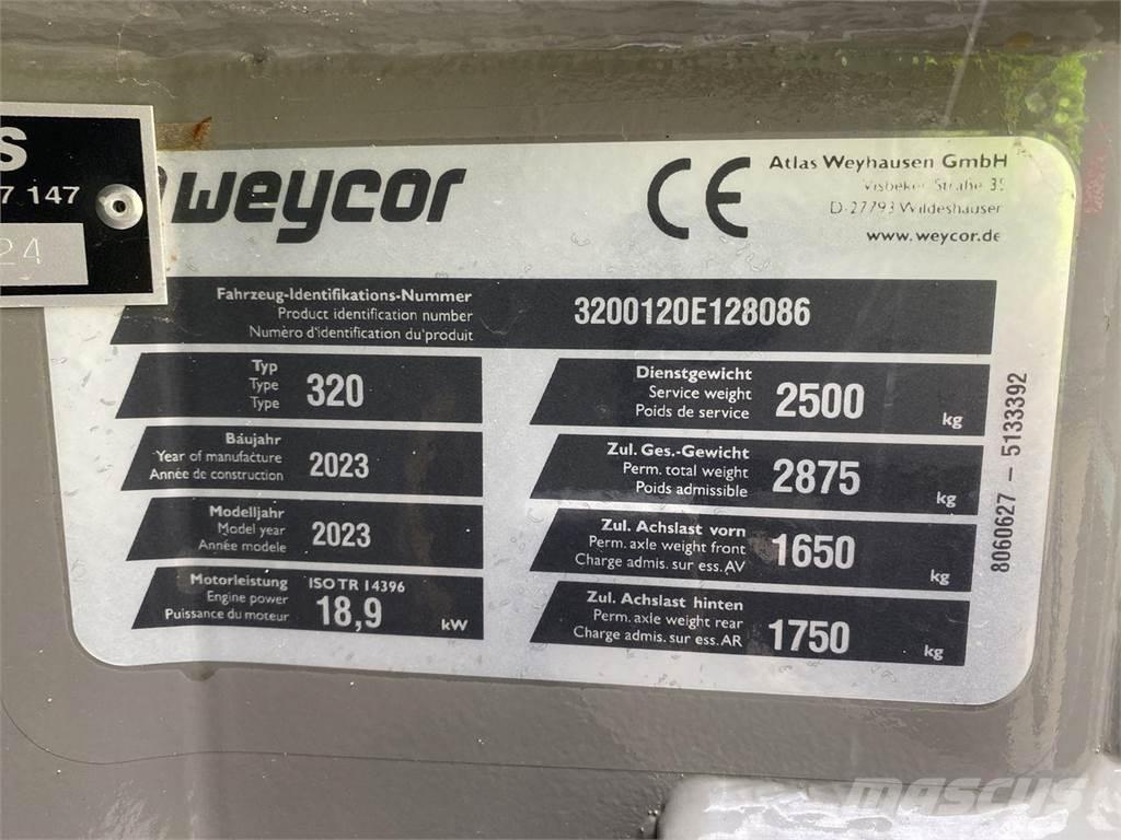 Weycor AR320 Cab Večnamenski nakladalci