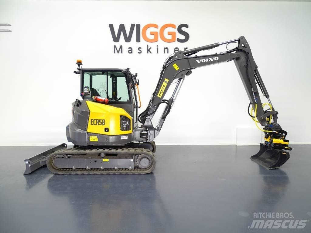 Volvo ECR58F Mini bagri <7t