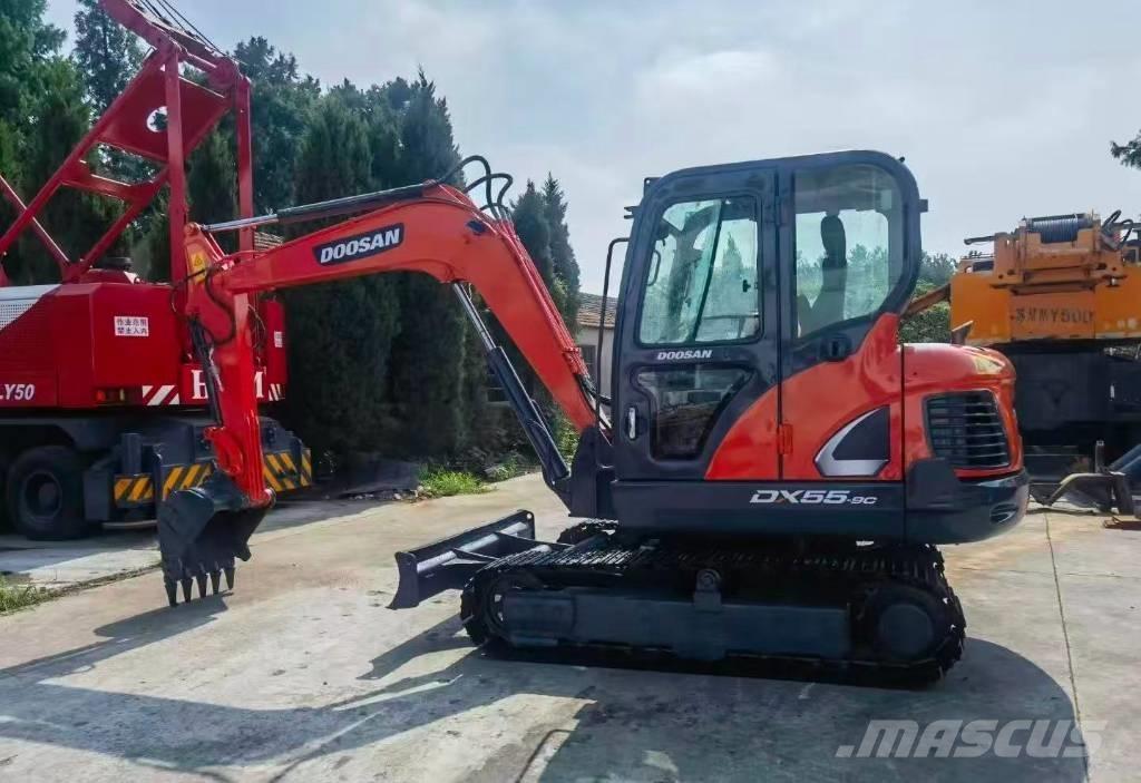Doosan DH 55 Mini bagri <7t