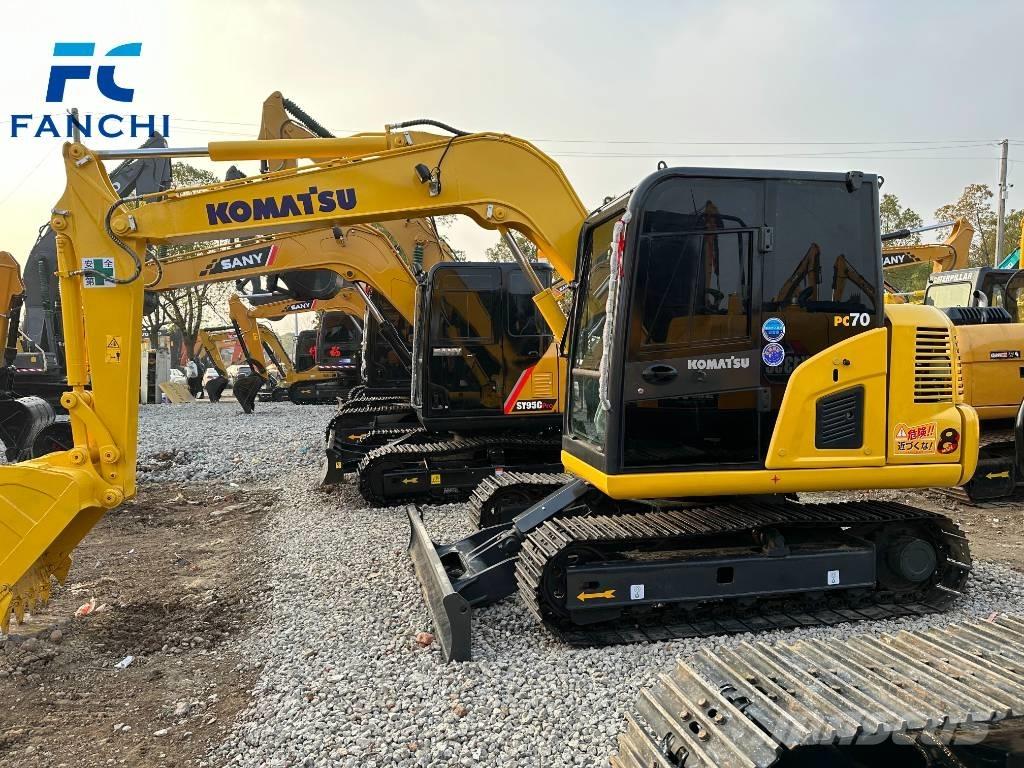 Komatsu PC 70 Bagri goseničarji