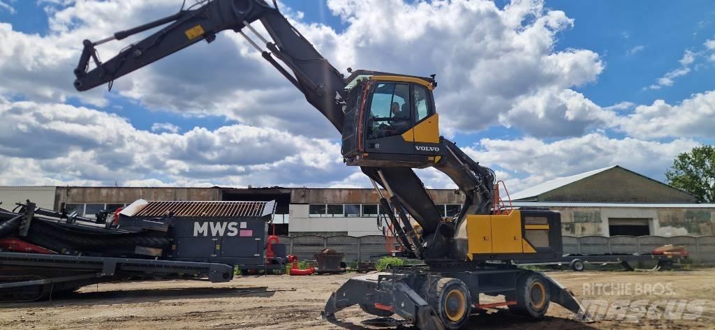 Volvo EW 240 E MH Bagri za prekladanje primarnih/sekundarnih surovin