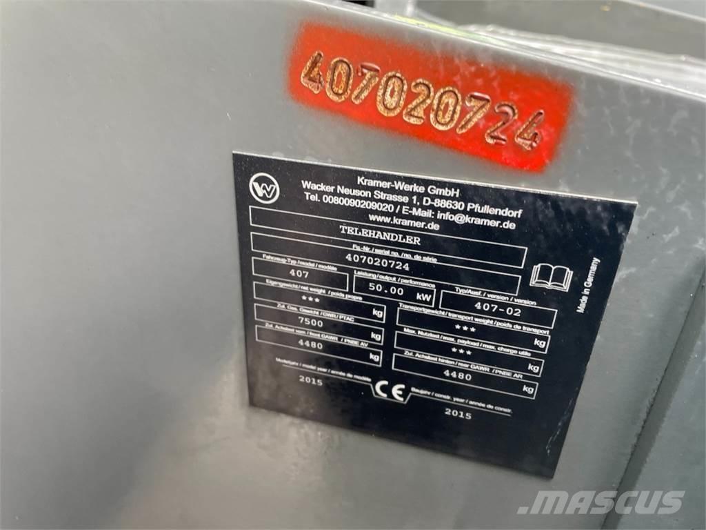 Kramer KT256 Teleskopski viličarji