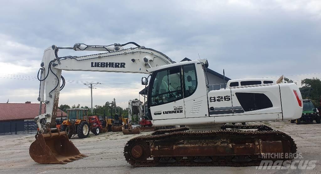 Liebherr R 926 LC Bagri goseničarji