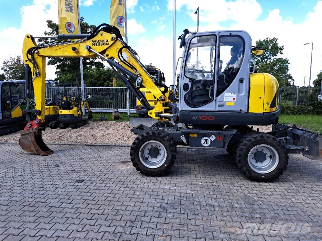 Wacker Neuson EW100 Bagri na kolesih