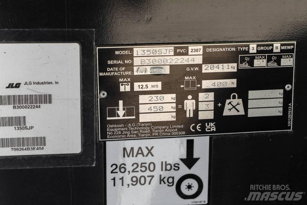 JLG 1350 SJP Teleskopske dvižne ploščadi