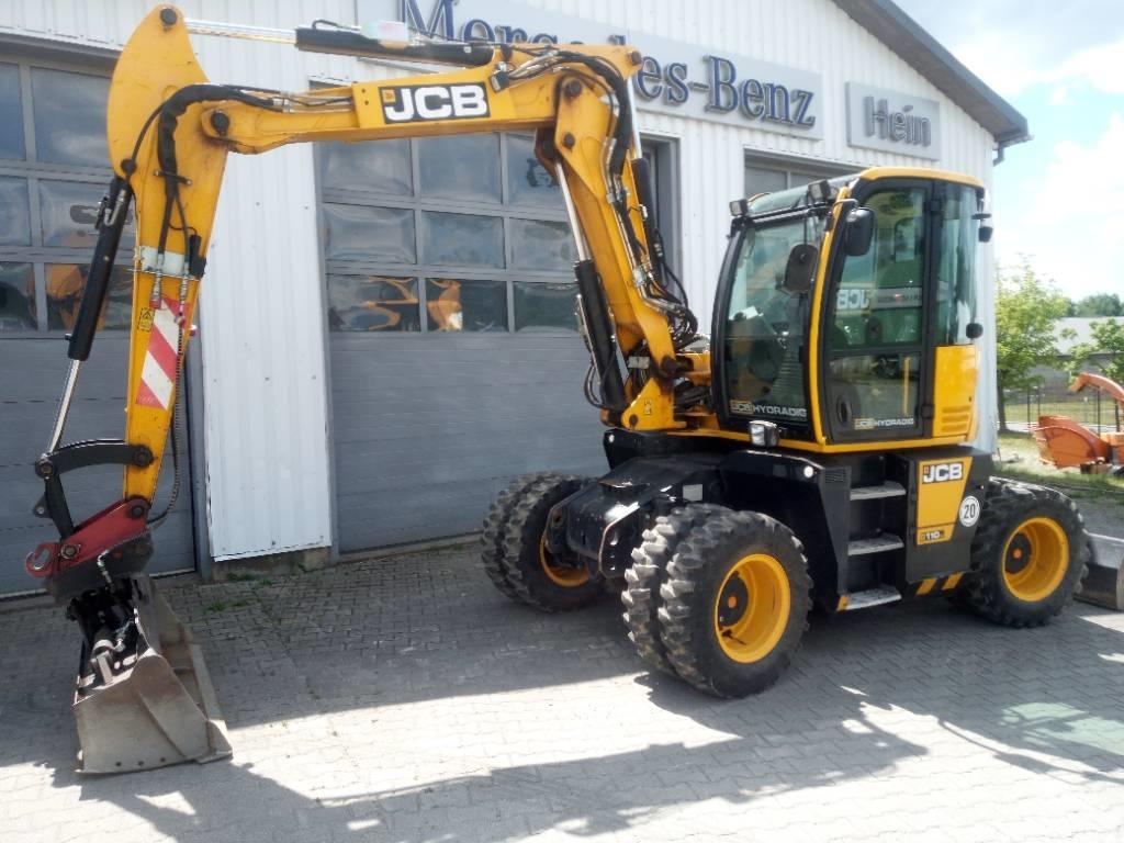 JCB Hydradig 110W Bagri na kolesih