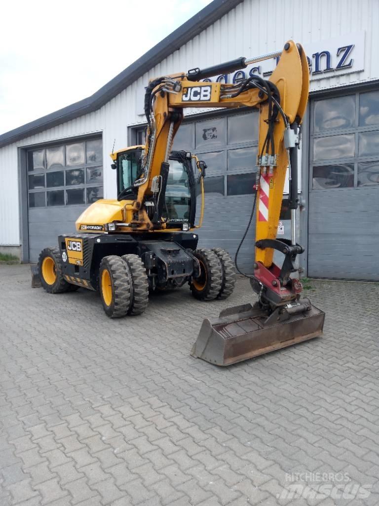 JCB Hydradig 110W Bagri na kolesih