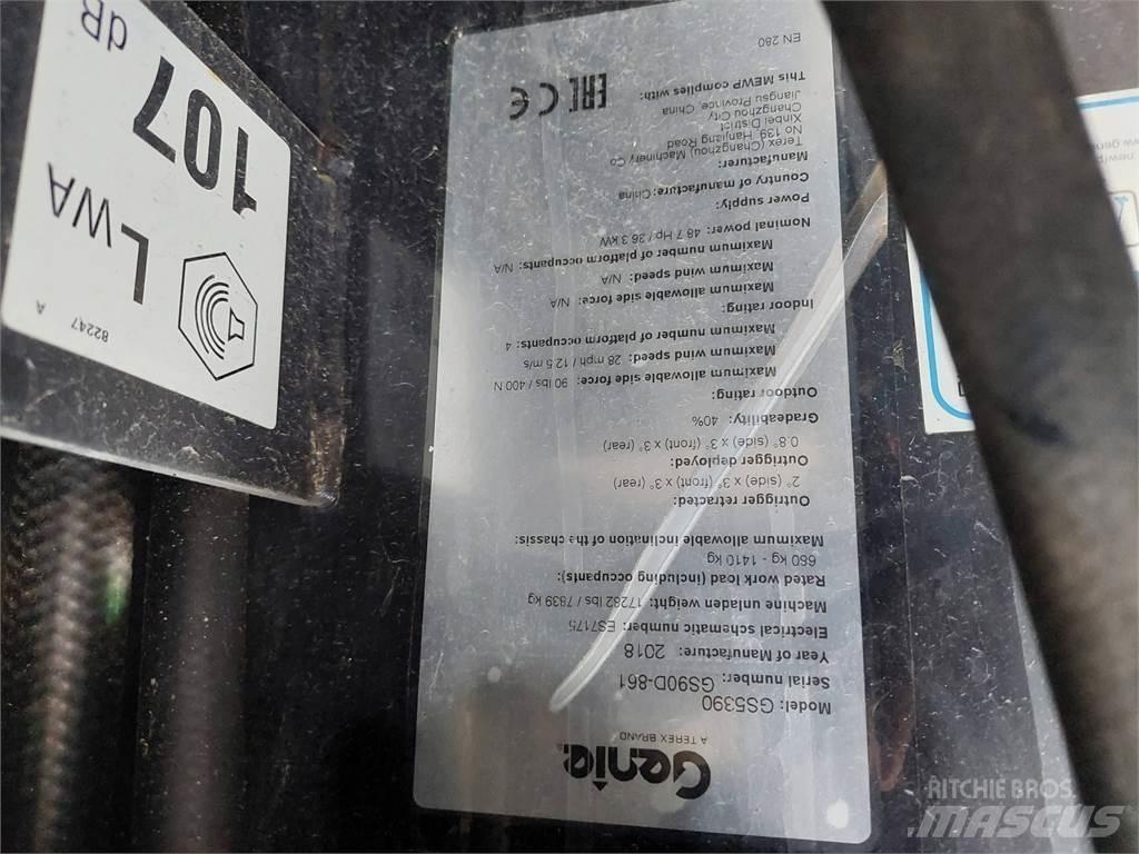 Genie GS5390RT Škarjaste dvižne ploščadi