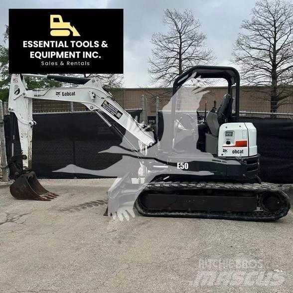 Bobcat E50 Mini bagri <7t
