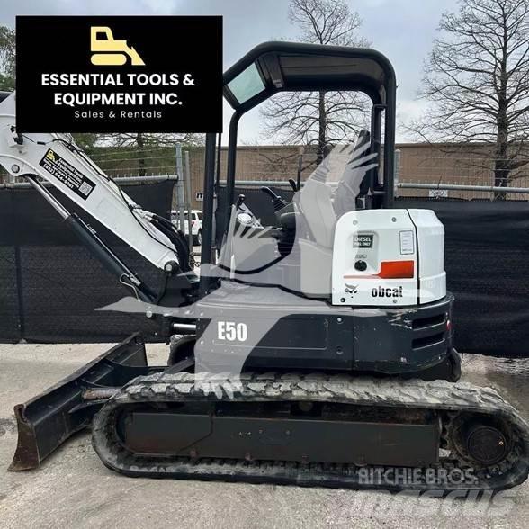 Bobcat E50 Mini bagri <7t