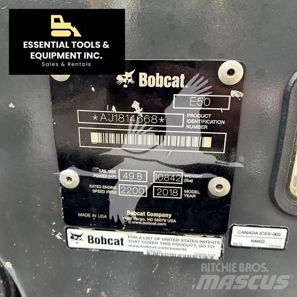 Bobcat E50 Mini bagri <7t