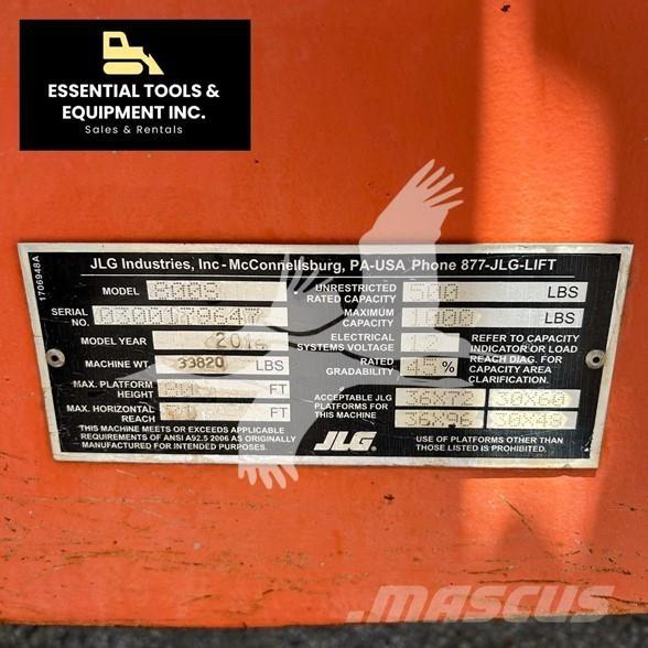 JLG 800S Teleskopske dvižne ploščadi