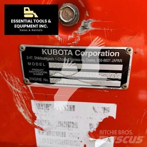 Kubota U35-4 Mini bagri <7t