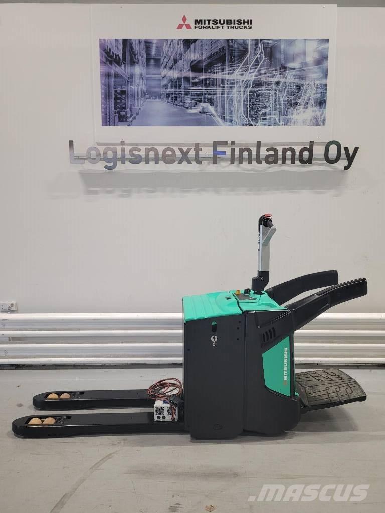 Mitsubishi PBV 20 N2 Električni nizko dvižni viličar s stojiščem